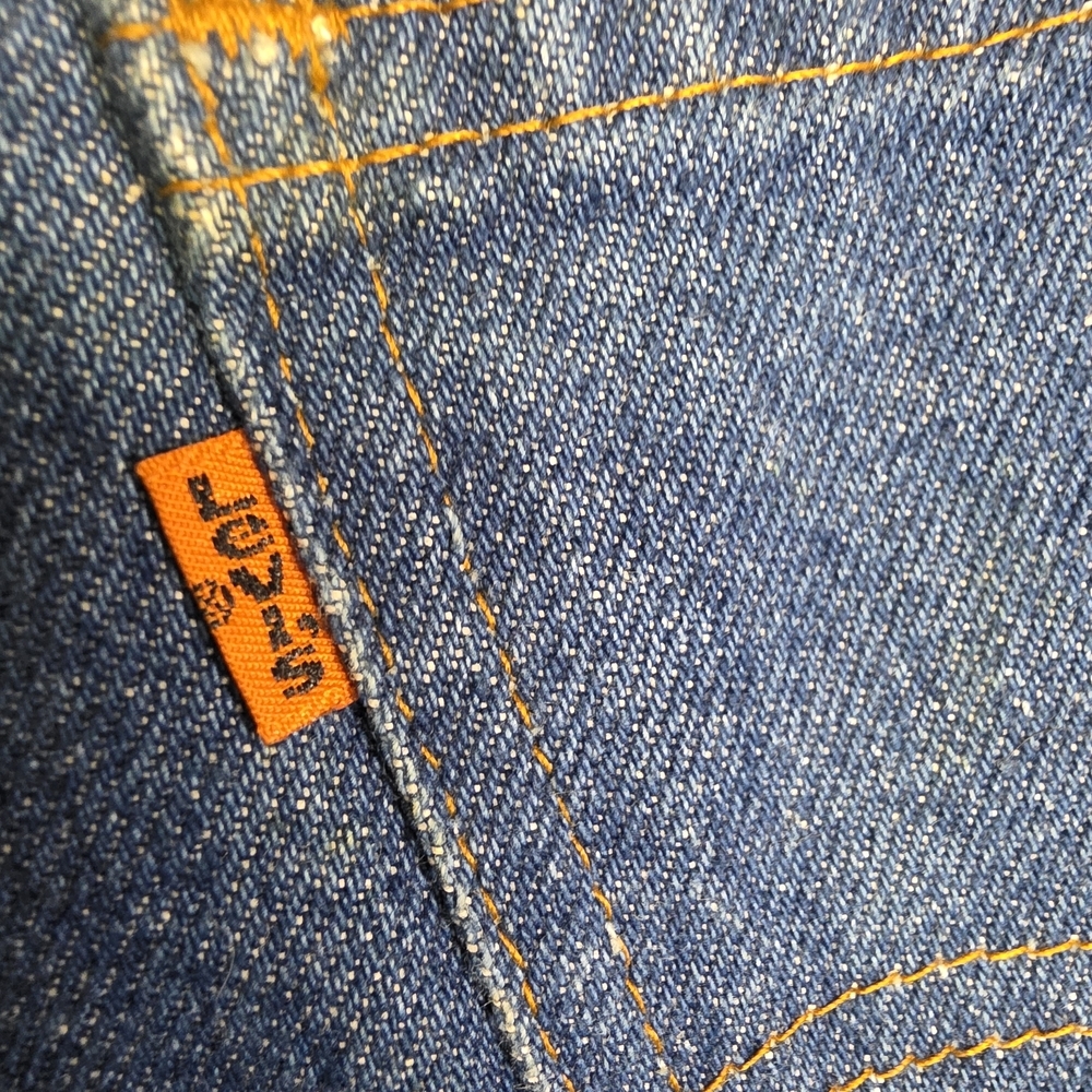 Levi's Orange Tab Jeans Mens 42x30 - Picture 5 of 14